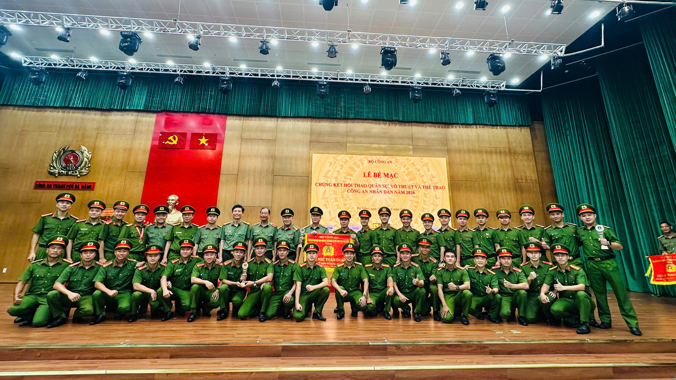 Công an thành phố Hải Phòng xuất sắc đạt thành tích cao tại chung kết toàn quốc Hội thao quân sự, võ thuật và thể thao CAND năm 2026